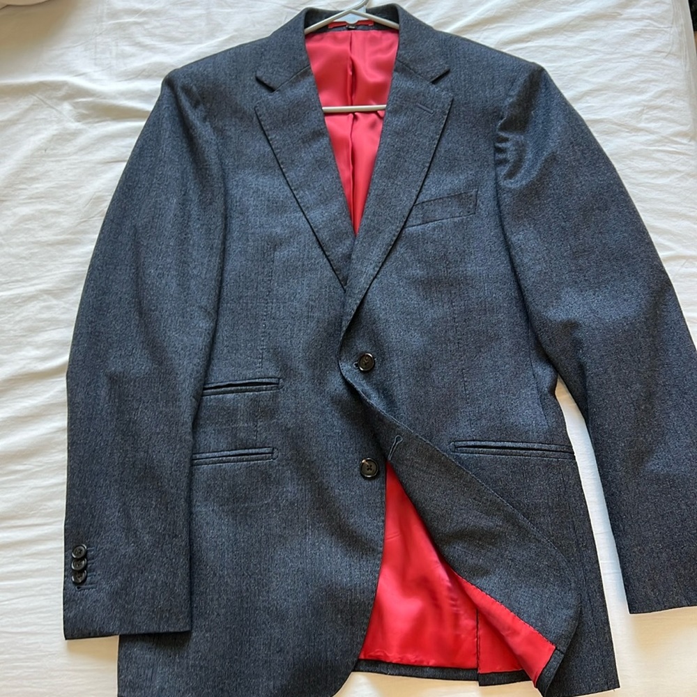 Suitsupply Blue Blazer Size 38R GREAT condition + Garment Bag